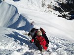 Da Teveno salita al Barbarossa ammantato di neve in una splendida giornata ( CAI Albino - 21 dicembre 08)   - FOTOGALLERY